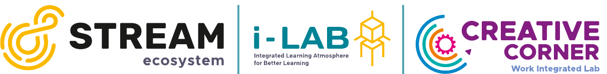 STREAM ecosystem, i-LAB and Creative Corner logos